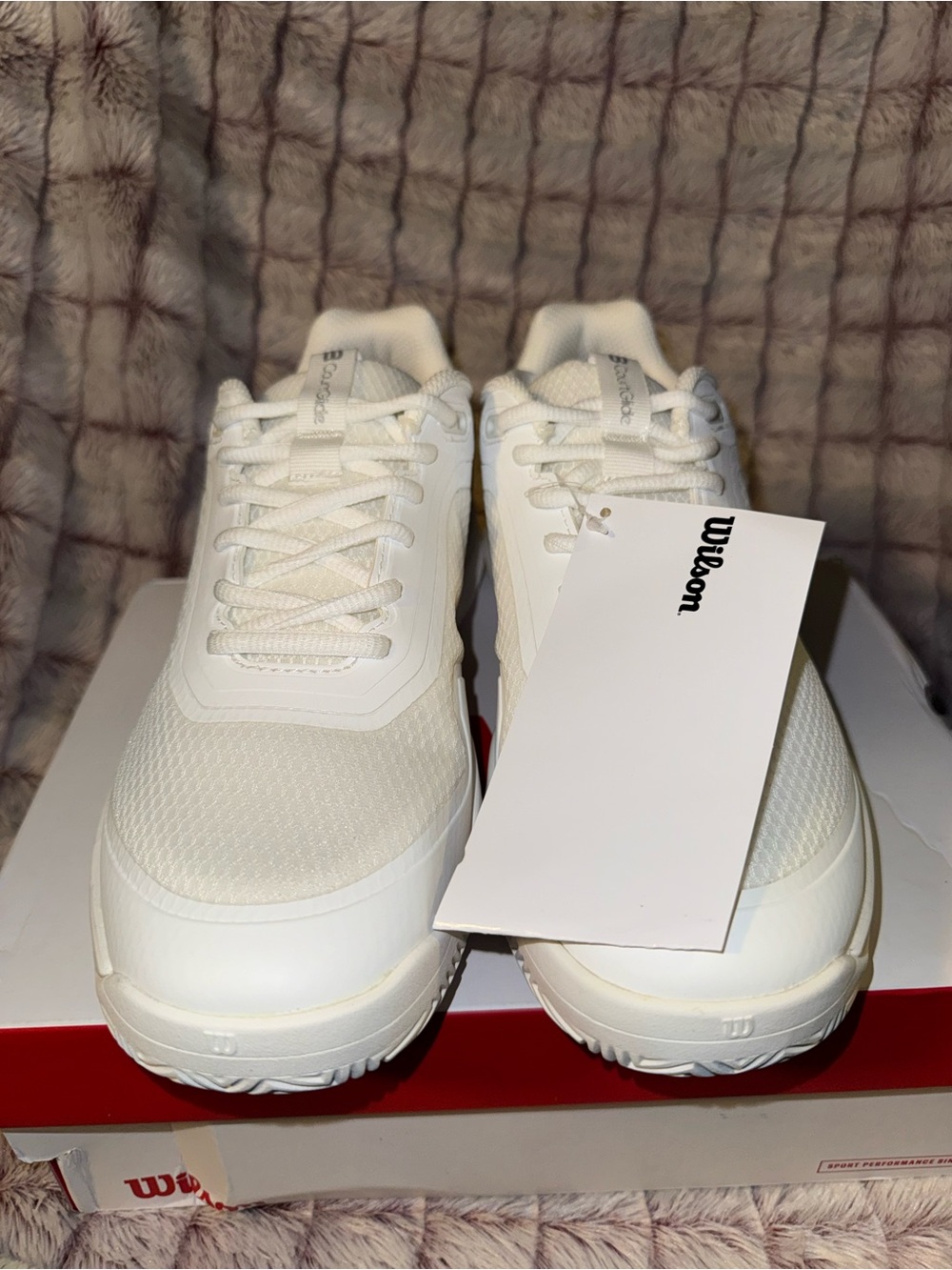 Wilson CourtGlide W Women’s Athletic Shoes White Silver